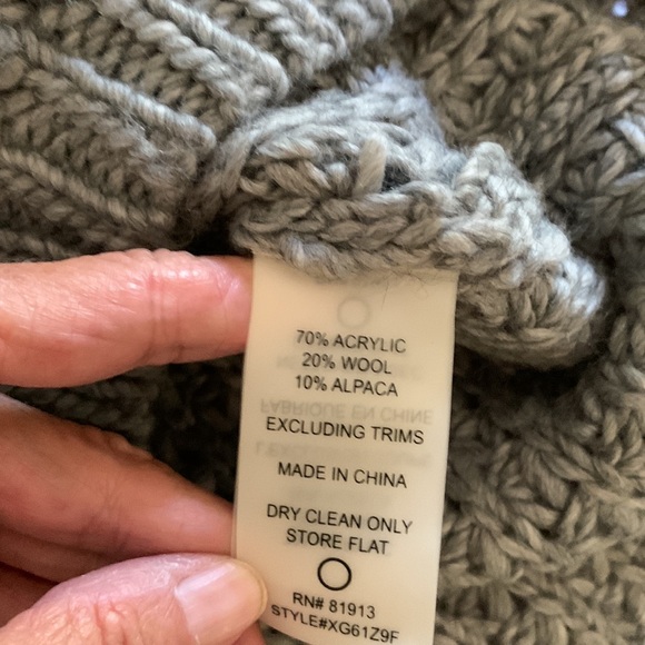 NWOT Anthropologie Plenty by Tracy Reese waffled turtleneck sweater - Picture 5 of 8